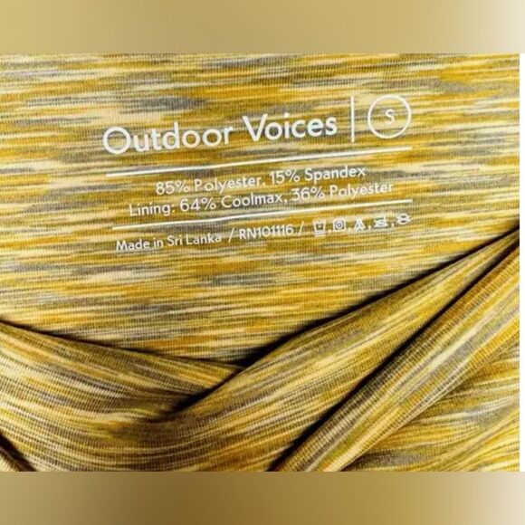 🪷 Outdoor Voices 🪷 Flow 7” short 🪷Sunset 🪷 Small NWT - Picture 3 of 6